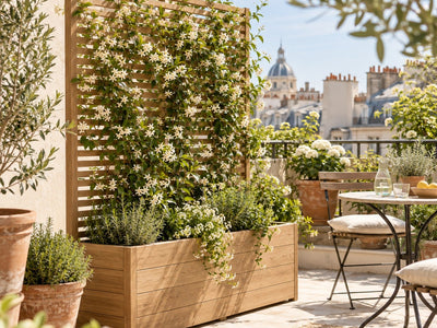 Jardinière avec Brise-Vue