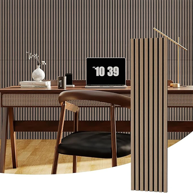 Panneau Acoustique Bois Finition Noyer 120 x 30 ou 120 x 60 cm