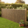 Brise-Vue Roseau Brun en Rouleau 400 x 100 cm, Jardin et Balcon