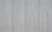 Brise-vue panneau de clôture WPC composite 8 coloris, coloris gris fumé