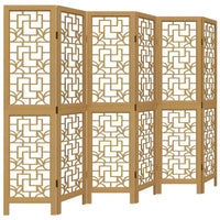 Paravent Bois Ajouré Naturel 3, 5 ou 6 Panneaux 160 à 220 cm