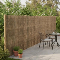 Brise-Vue Roseau Brun en Rouleau 400 x 100 cm, Jardin et Balcon