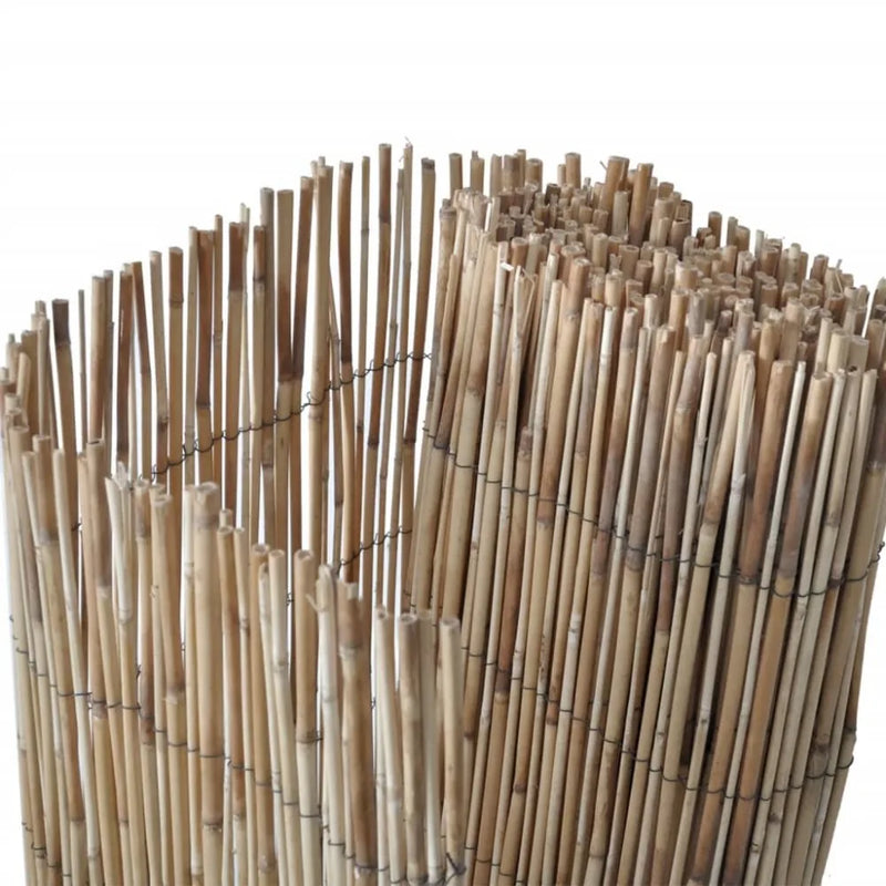Brise-Vue Roseau Naturel en Rouleau 400 x 100 cm