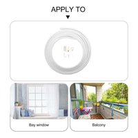 Rail plafond flexible pliable blanc, pour un dressing