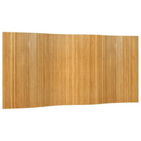 Paravent autoportant bambou marron