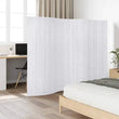 Paravent Bambou Blanc Enroulable 250 x 165 cm