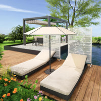 Paravent extérieur métal marron lames ou blanc découpes, pour une terrasse