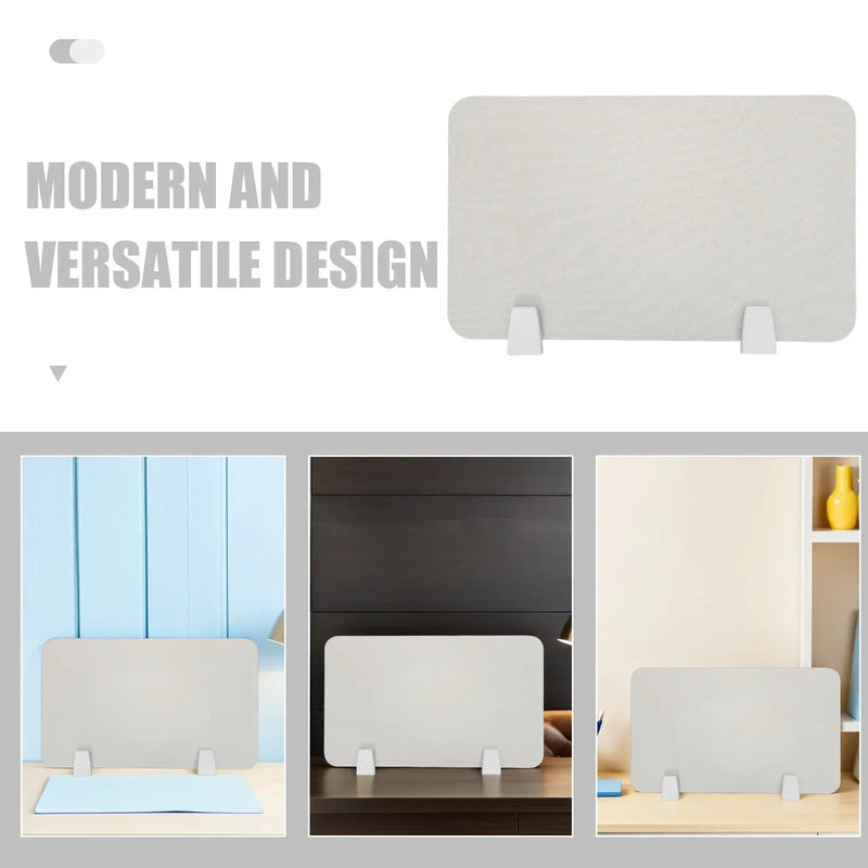 Séparateur de Bureau Acoustique Beige 50 x 30 cm à Poser
