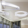 Rail Flexible Pliable Plafond ou Mur 1 à 7 m pour Rideau Séparateur