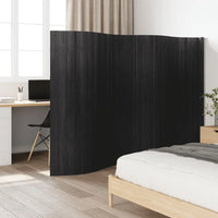 Paravent Bambou Gris Anthracite Enroulable 400 x 165 cm