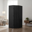 Paravent Bambou Gris Anthracite Enroulable 250 x 165 cm