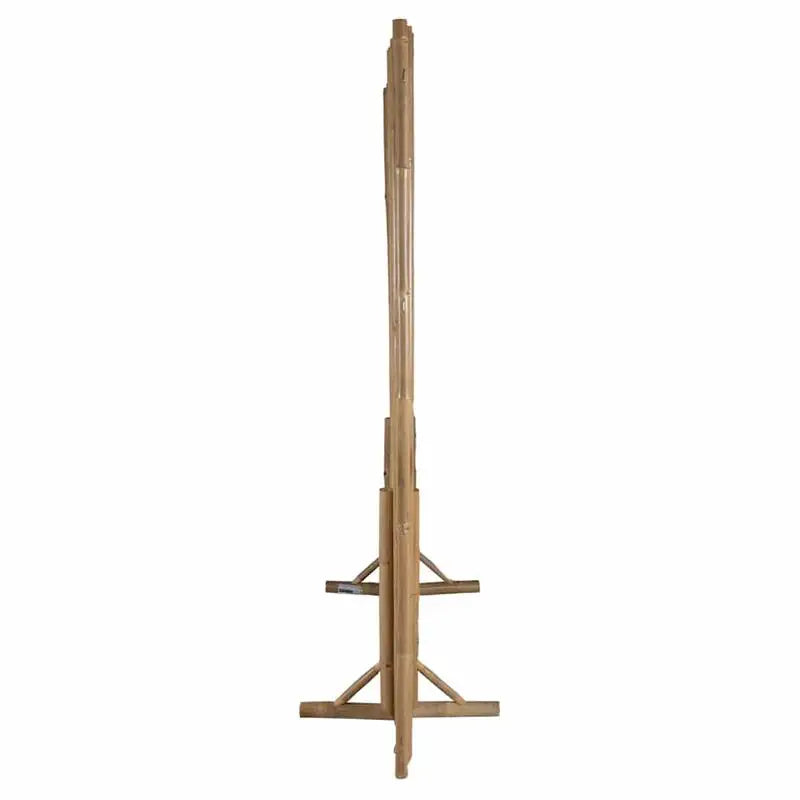 Paravent Bambou Modulable en Courbes sur Pieds 180 x 170 cm