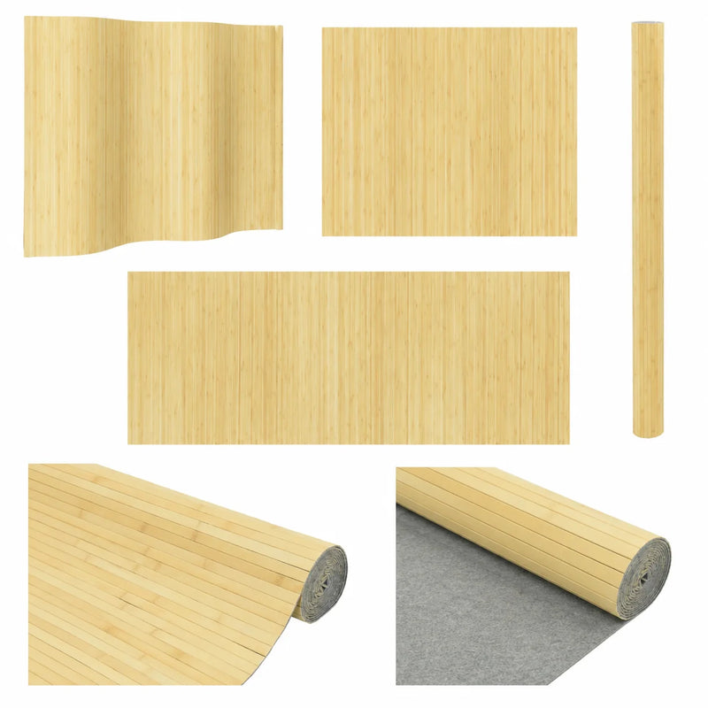 Paravent Bambou Naturel Enroulable 400 x 165 cm