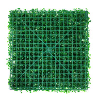 Brise-Vue Buis Artificiel 6 Panneaux Mur Végétal Vert 50 x 50 cm