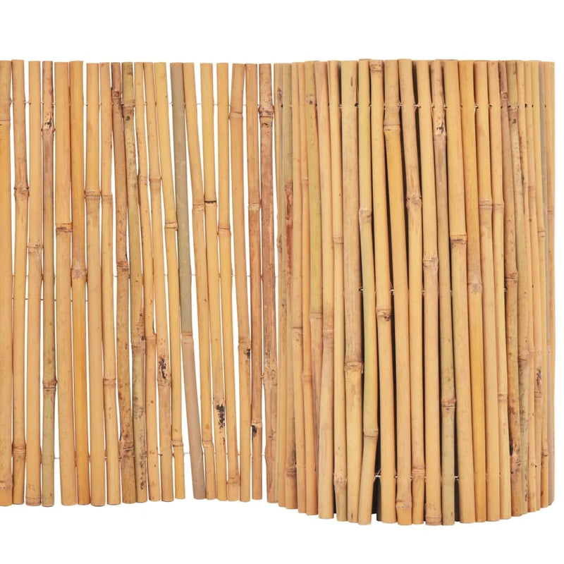Brise-Vue Bambou en Rouleau Bordure de Jardin 500 x 50 cm