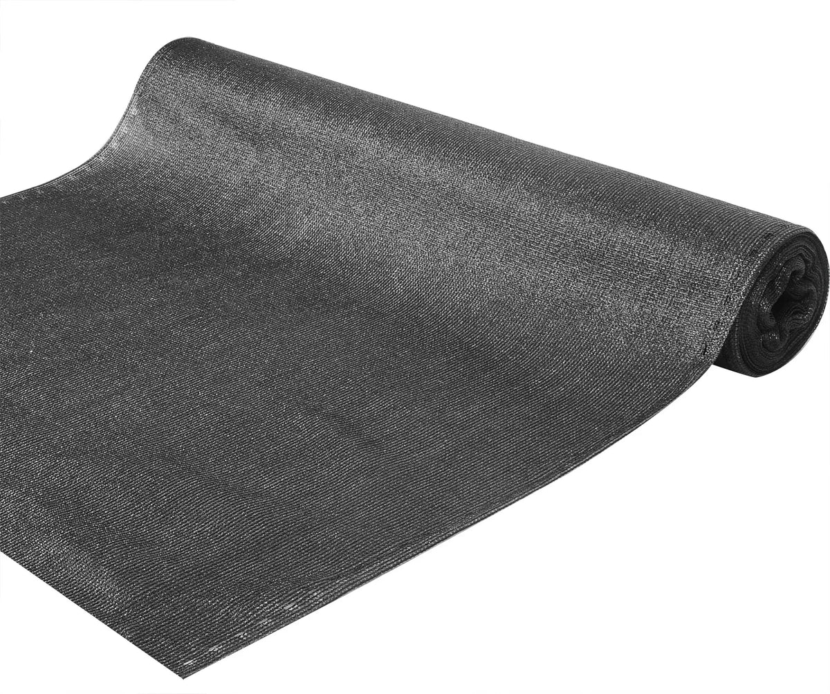 Brise-Vue Rouleau Toile Maillée PEHD Anthracite 100 à 200 cm de Haut
