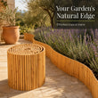Brise-Vue Bambou en Rouleau Bordure de Jardin 500 x 50 cm