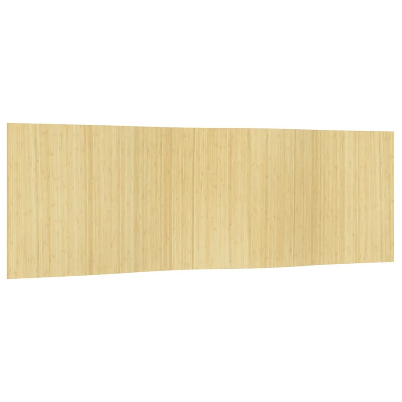 Paravent Bambou Beige Clair Enroulable 600 x 165 cm