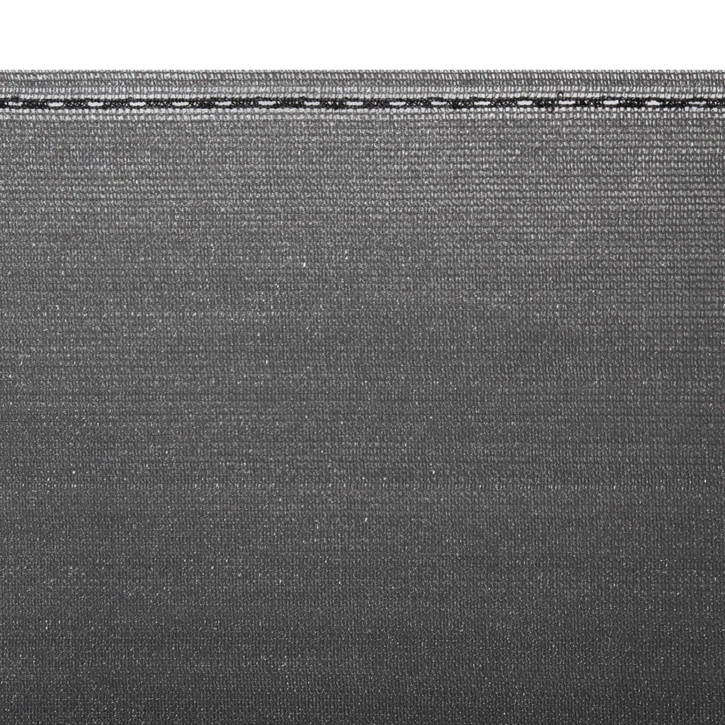 Brise-Vue Rouleau Toile Maillée PEHD Anthracite 100 à 200 cm de Haut