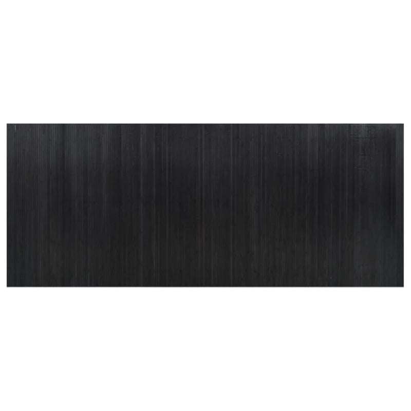 Paravent bambou noir 4 panneaux pliant, dimensions 400 x 165 cm