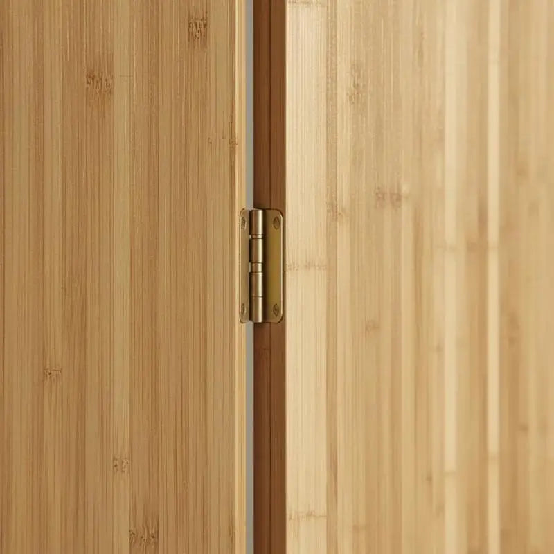 Paravent 3 Panneaux Bambou Naturel 250 x 165 cm