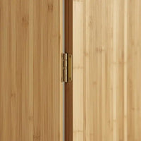 Paravent 3 Panneaux Bambou Naturel 250 x 165 cm