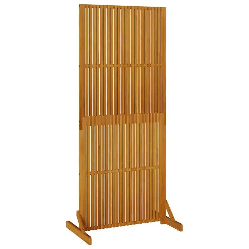 Claustra Bois à Lattes Autoportant Intérieur Extérieur 75,5 x 180,5 cm