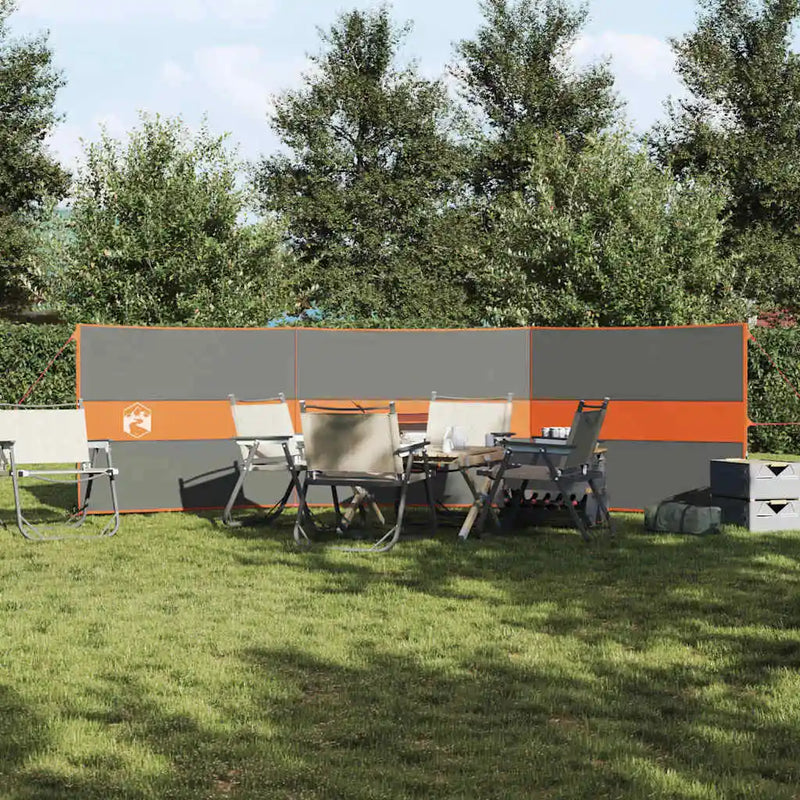 Paravent de camping polyester, dimensions 490 x 123 cm