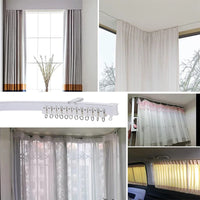 Rail flexible pliable plafond ou mur, pour séparer une pièce