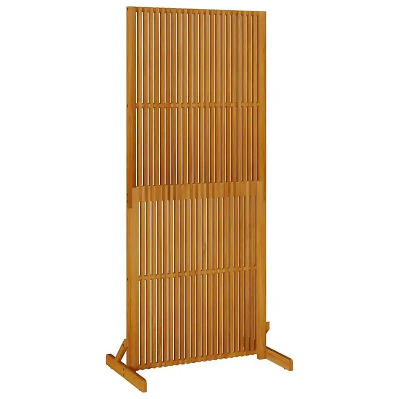 Claustra Bois à Lattes Autoportant Intérieur Extérieur 75,5 x 180,5 cm