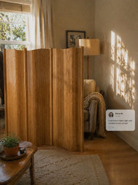 Paravent Bambou Brun Enroulable 400 x 165 cm