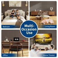 Panneau Acoustique Mural Rainuré 3D Bois 120 x 30 ou 120 x 60 cm