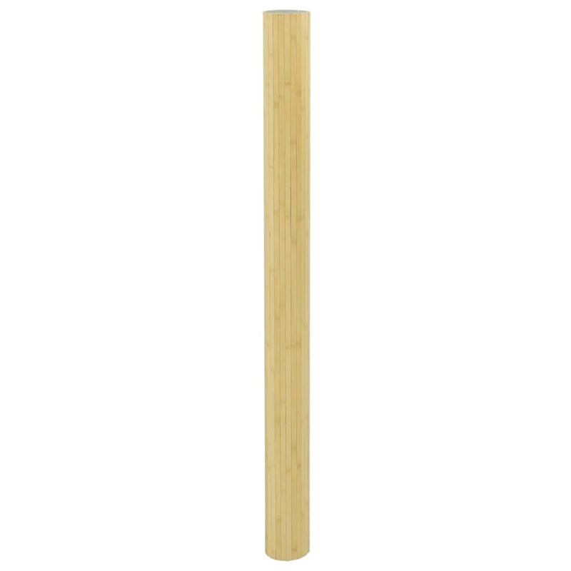 Paravent Bambou Beige Clair Enroulable 600 x 165 cm