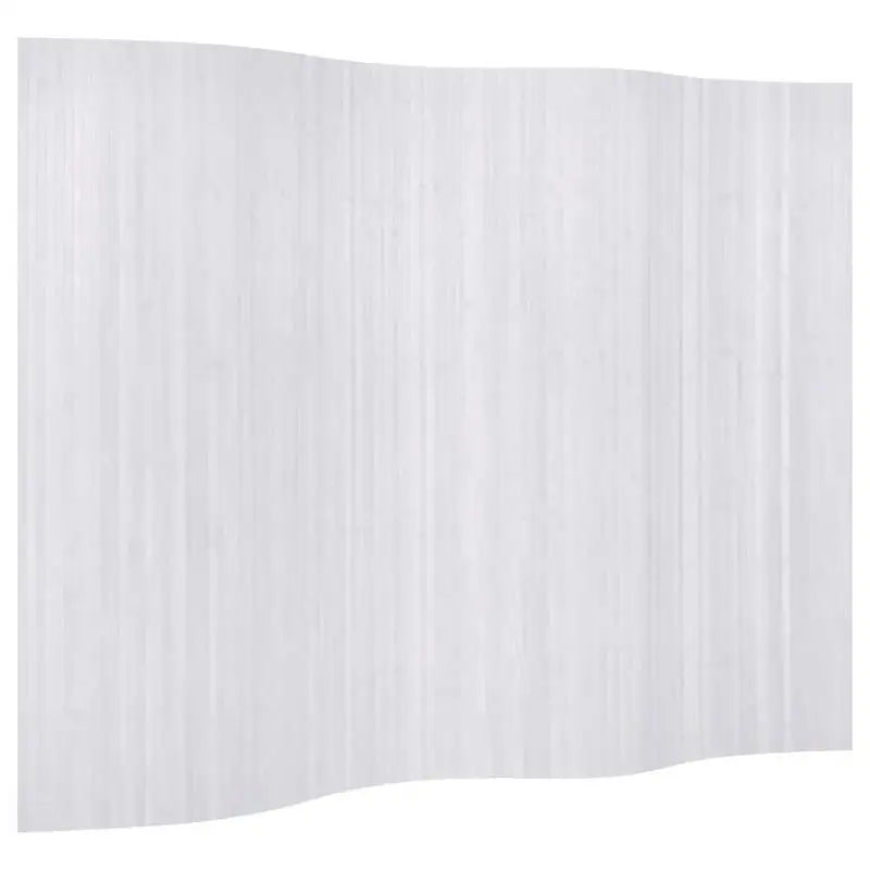 Paravent Bambou Blanc Enroulable 250 x 165 cm