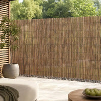 Brise-Vue Roseau Naturel en Rouleau 600 x 80 cm