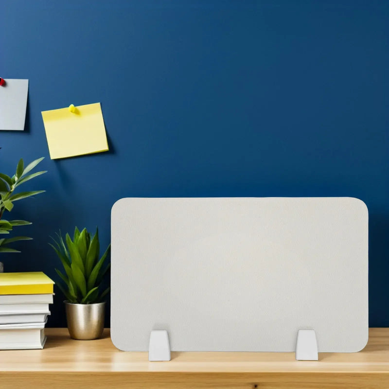 Séparateur de Bureau Acoustique Beige 50 x 30 cm à Poser