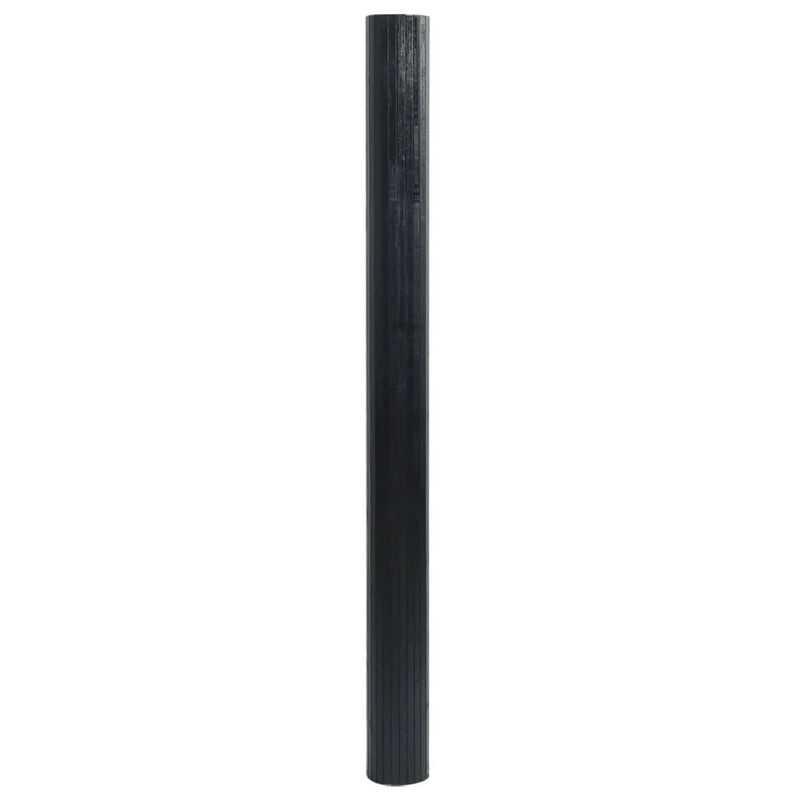 Paravent bambou noir 4 panneaux pliant, pour un salon