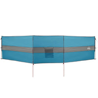 Paravent de camping polyester, coloris bleu
