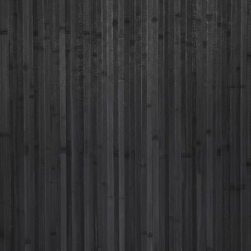Paravent bambou gris anthracite enroulable, pour séparer une pièce