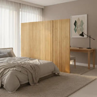 Paravent 3 Panneaux Bambou Naturel 250 x 165 cm