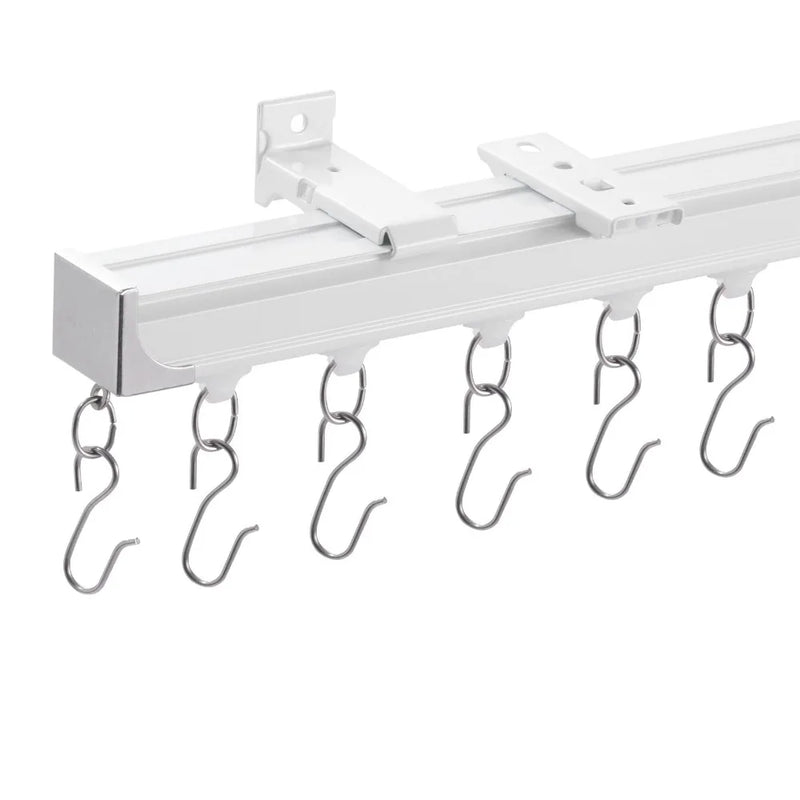 Rail de plafond coulissant rideau séparateur de pièce, pour un salon