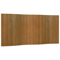 Paravent Bambou Brun Enroulable 400 x 165 cm